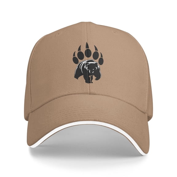 Bear Claw Logo Unisex Sandwich Cap Classic Baseball Capunisex Adjustable Casquette Dad Hat