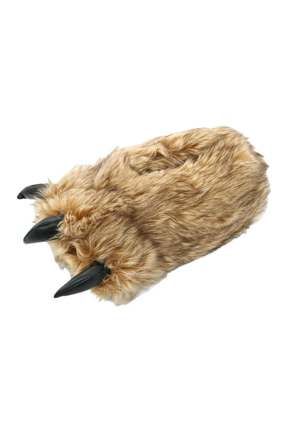 Bear Claw Women Plush Slippers Adorable Casual Everyday Slippers Soft Warm House