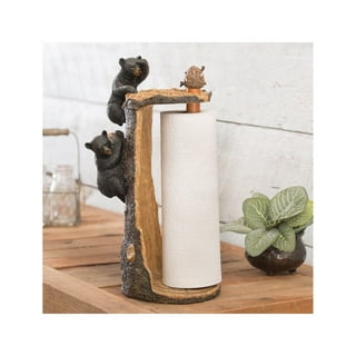 Bear paper towel holder shop