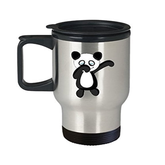 Bear Coffee Travel Mug - Panda Lover Gifts -14 Oz Stainless Steel Cup