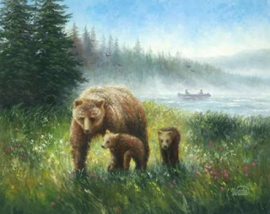 Bear Country Canvas Art - Vickie Wade (24 x 30)