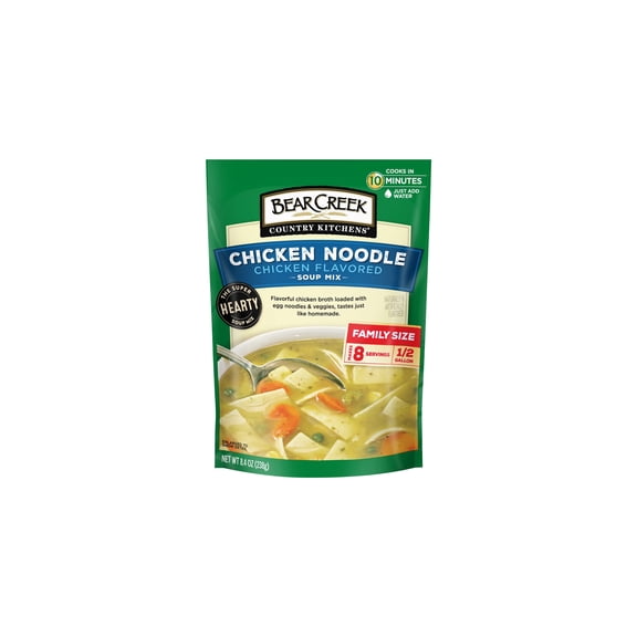 Bear Creek Chicken Noodle Soup, 8.4 oz (Pack of 4)