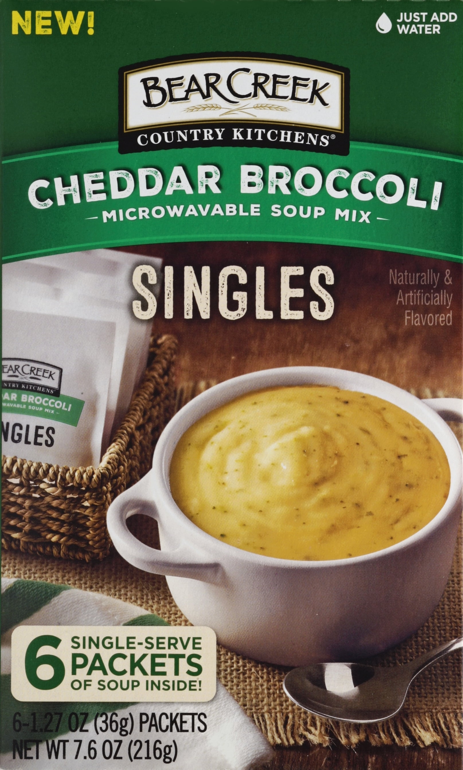 Bear Creek Soup Mix, Cheddar Broccoli, 7.6 Ounce Cheddar Broccoli 11.5
