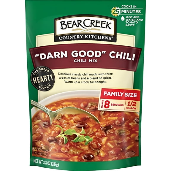 Bear Creek Soup Mixes, Darn Good Chili, 8.8 Ounce