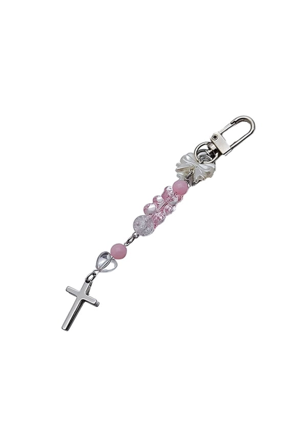 Bear Cross Bowknot Keychains Backpack Hanging Pendants Handbag Pendants