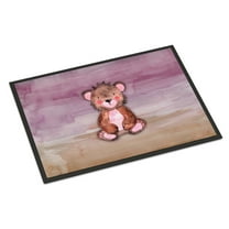 Bear Cub Watercolor Doormat 18x27
