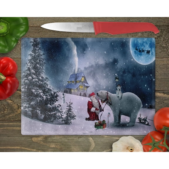 Traci's Fun Creations Cutting Boards Glass 0.13" x 11.25" x 15.25" Cutting Boards