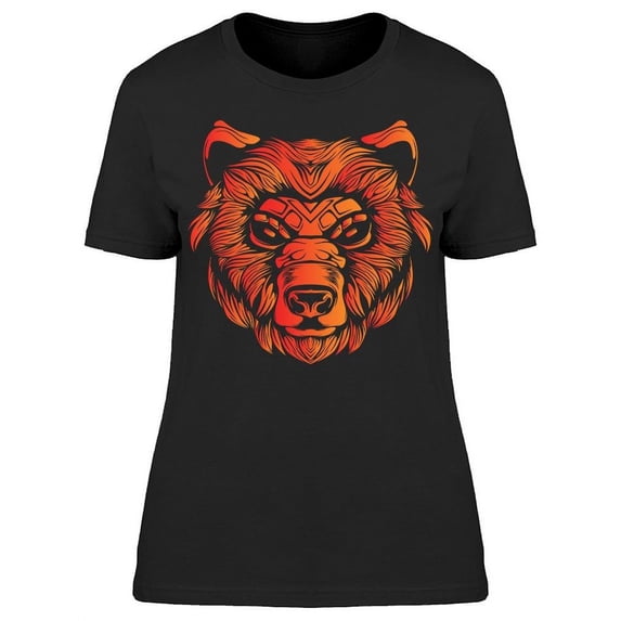 Bear Decorative Animal T-Shirt Women -Image by Shutterstock, Female Small