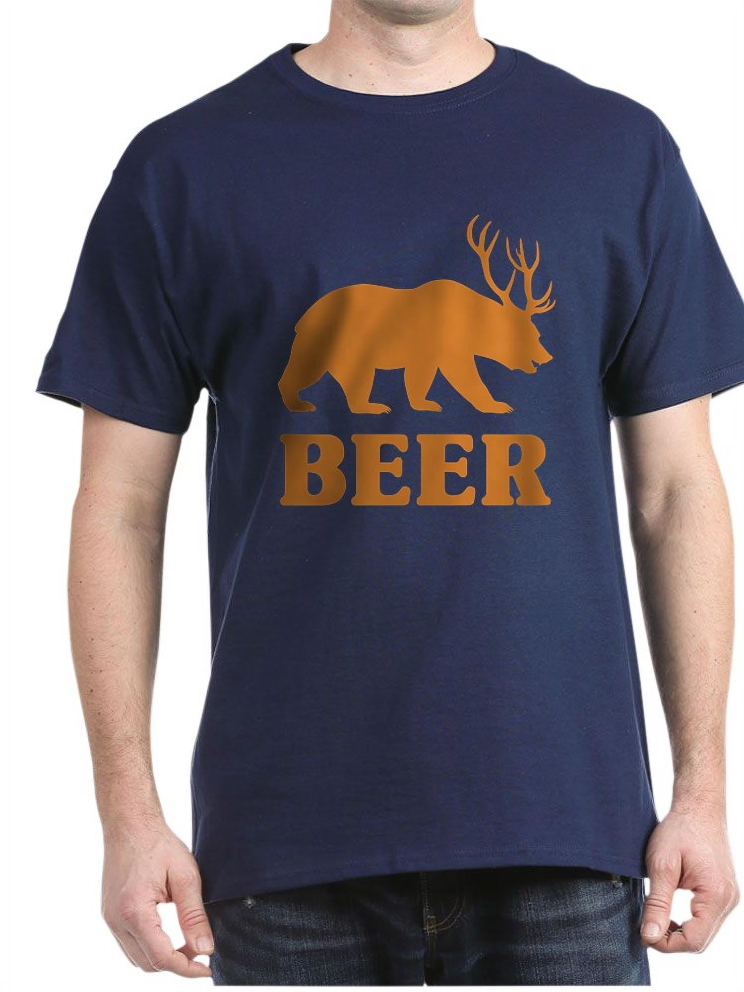 Bear Deer Beer 100 Cotton T Shirt Walmart