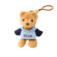 thumbnail image 1 of Bear Doll Pendant, Plush Bear Keychain, Cute Soft Teddy Bear Bag Charm for Girls, Adorable Couple Gift, High-Quality Fluffy Stuffed Animal Accessory, Durable Stitching, Perfect Birthday Present, 1 of 4