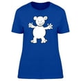thumbnail image 1 of Bear Doodle Cartoon T-Shirt Women -Image by Shutterstock, Female XX-Large, 1 of 2