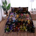 Bear Duvet Cover Set King Double Full Twin Single Size Bed Lin Set
