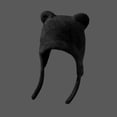 thumbnail image 1 of Bear Ear Beanie Cute Warm Knittd Beanies Grunge Goth Y2K Accessories Crochet Hats for Women Winter, 1 of 4