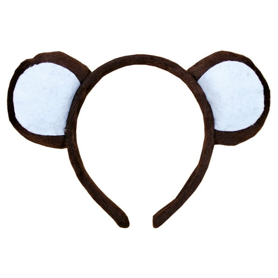 Bear Ear Headband Fashionable Animal Spa Headwrap for Women and Kids Soft Fabric Hair Care Accessory