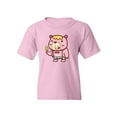 thumbnail image 1 of Bear Eating A Popsicle T-Shirt Juniors -Image by Shutterstock,  Medium, 1 of 4