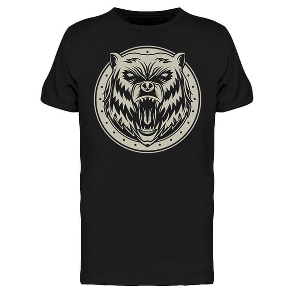 Bear Emblem T-Shirt Men -Image by Shutterstock, Male x-Large
