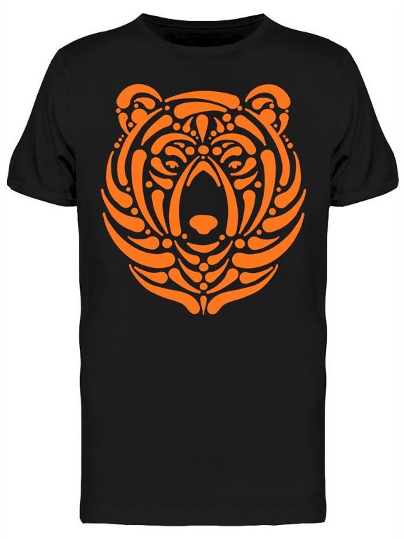 Bear Face. Sketch T-Shirt Men -Image by Shutterstock, Male Large