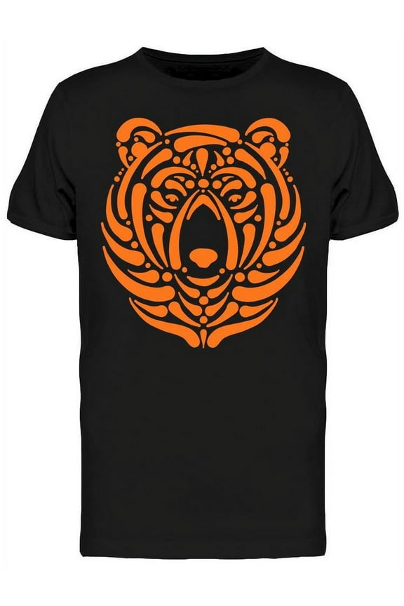 Bear Face. Sketch T-Shirt Men -Image by Shutterstock, Male Large