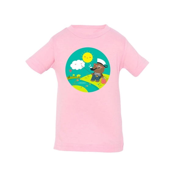 Bear Fisher T-Shirt Infant -Image by Shutterstock, 12 Months