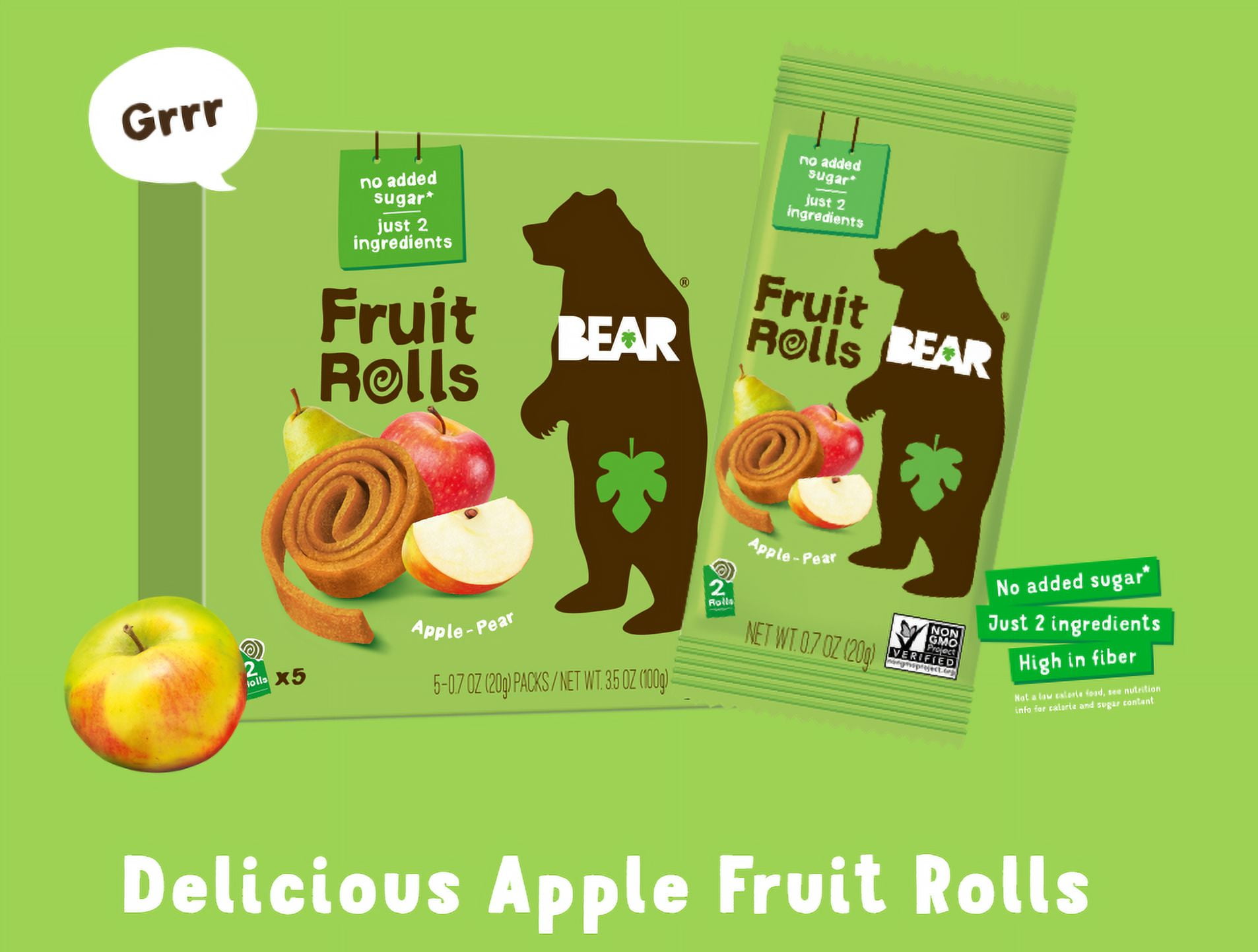 Boc'n'roll Fruits Apple Roll'eat