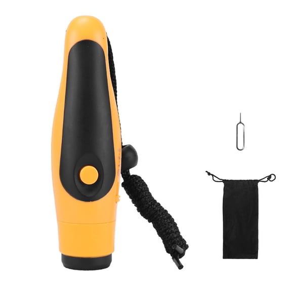 Bear Gear for Hiking and Camping High-Volume 125dB Electronic Bear Spray Horn with 3 Tones Portable Outdoor Alarm for Emergencies and Events Lightweight Aluminum Design