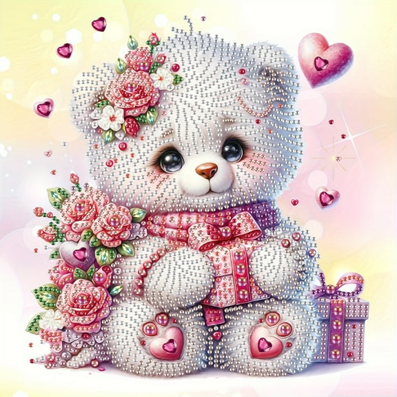 Bear Gift Diamond Art Painting Kit
