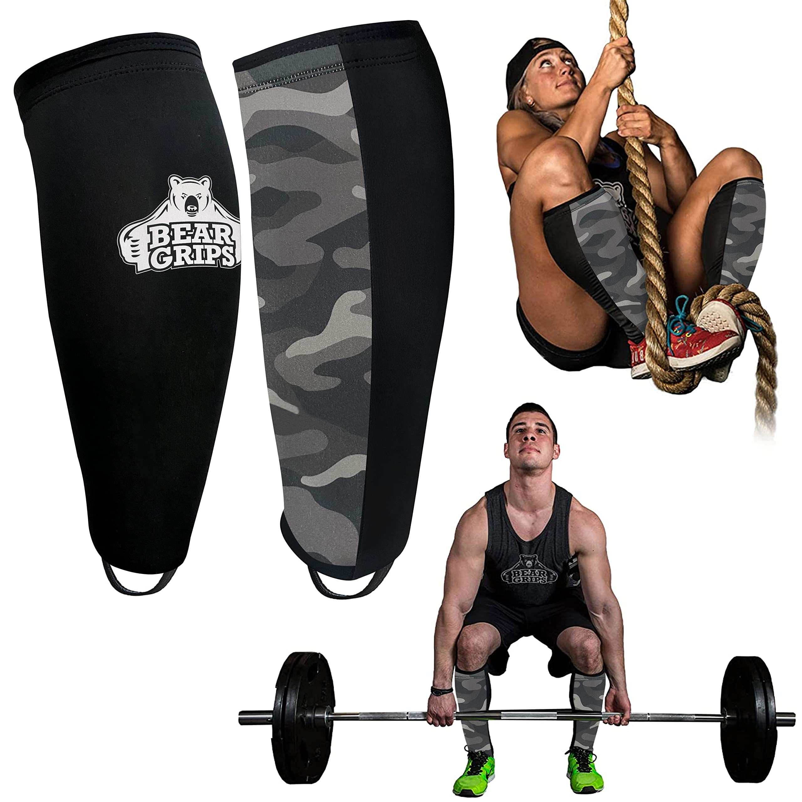 Bear Grips Deadlift Socks Deadlift Shin Guards Builtin Padded Leg