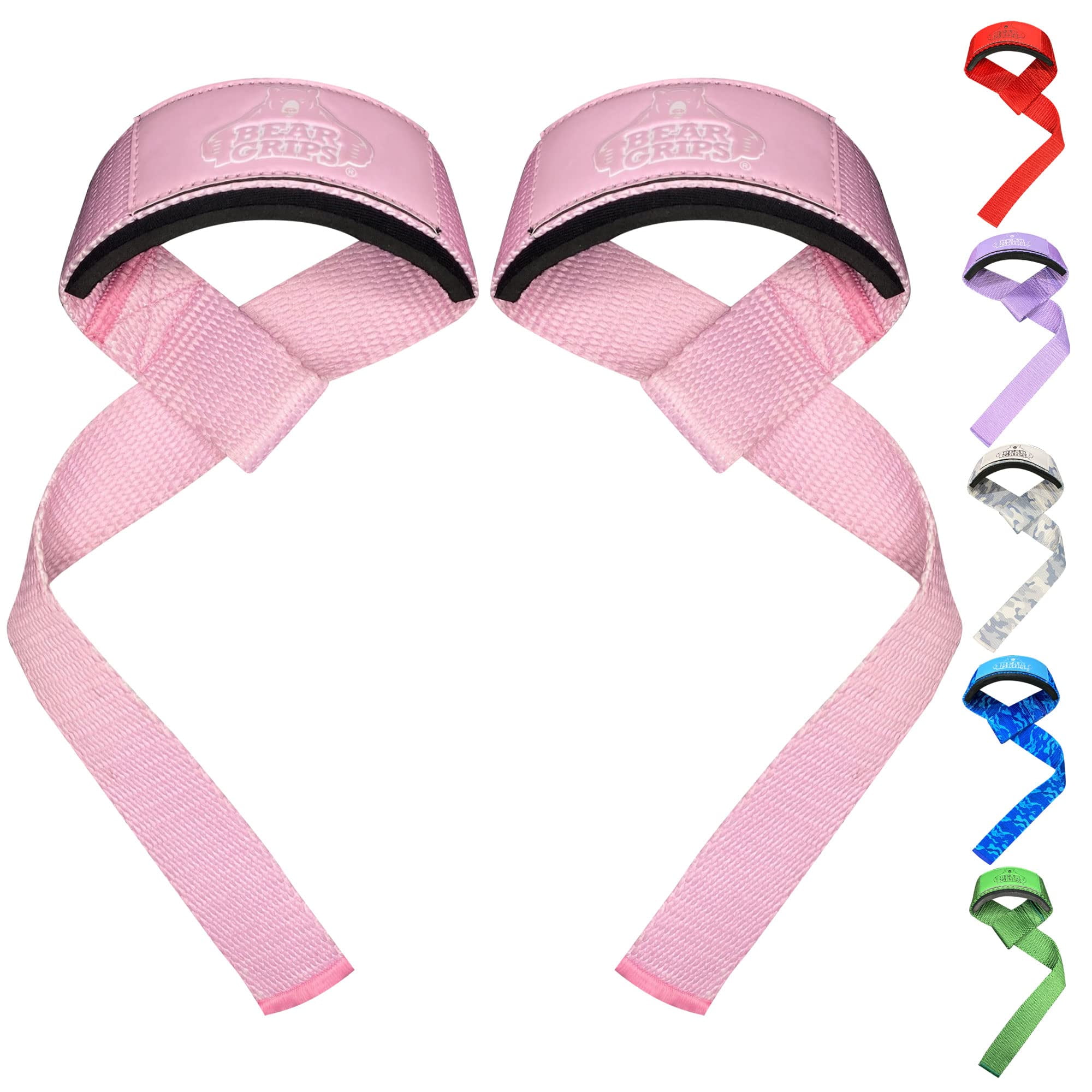 Bear Grips Lifting Straps for Weightlifting Wrist Straps for