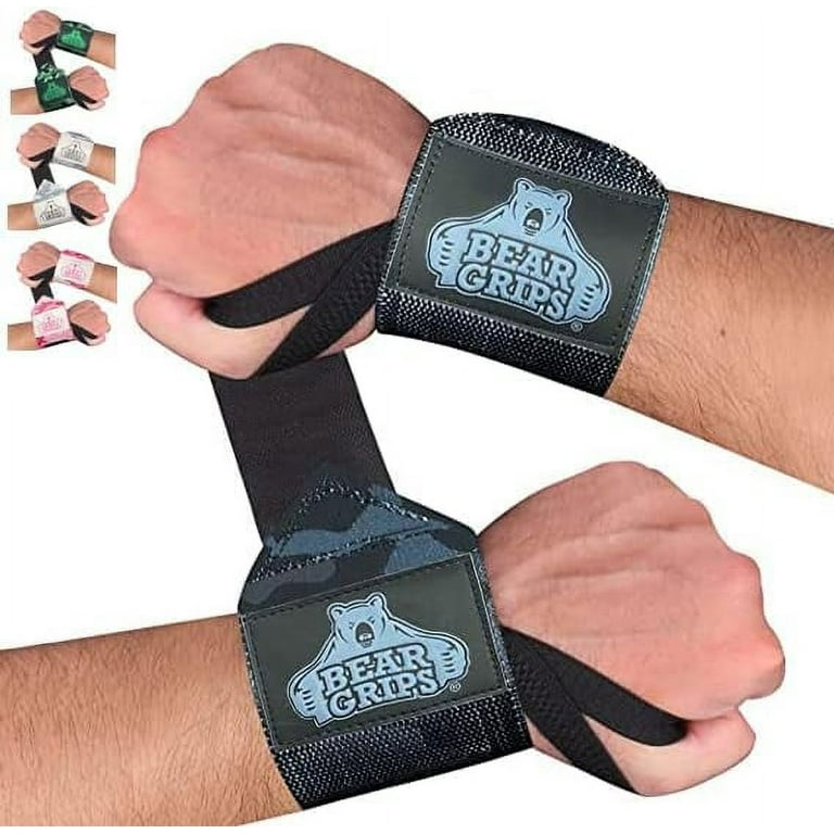 Weight Lifting Grip Wrist Straps Pull Up Gym Pads Workout Wraps