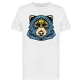 thumbnail image 1 of Bear Head Blue Design T-Shirt Men -Image by Shutterstock, Male XX-Large, 1 of 2