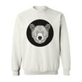 thumbnail image 1 of Bear Head Design. Sweatshirt Men -Image by Shutterstock, Male 4X-Large, 1 of 4