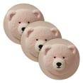 thumbnail image 1 of Bear Head Pink Trivet Mats Woven Pot Holders 3Pcs Non-Slip Heat Resistant for Hot Pots Pans Pats, 1 of 6
