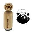 thumbnail image 1 of Bear Head Rubber Stamp for Scrapbooking Crafting Stamping - Mini 1/2 Inch, 1 of 7