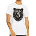 thumbnail image 1 of Bear Head Short Sleeve T-Shirt - Cool Design T-Shirt - Printed Short Sleeve Tee, 1 of 5