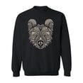 thumbnail image 1 of Bear Head. Sweatshirt Men -Image by Shutterstock, Male XX-Large, 1 of 4