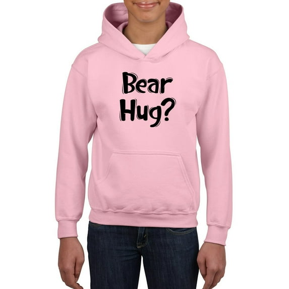Bear Hug? Hoodie Juniors -Smartprints Designs, Large