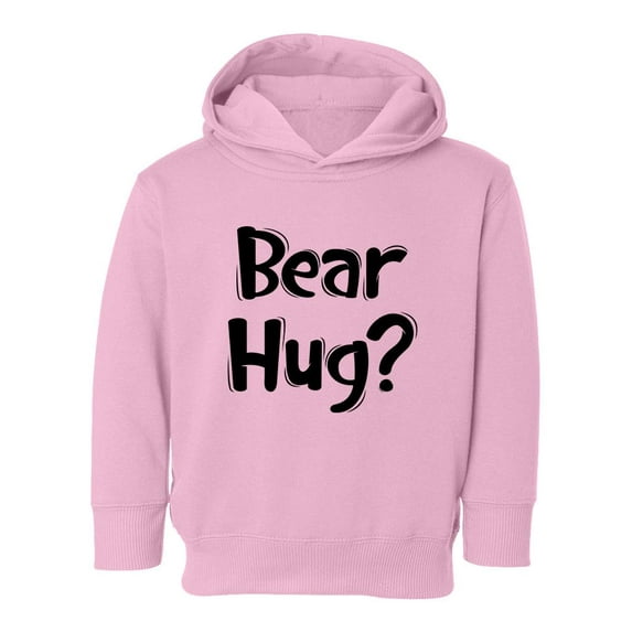 Bear Hug? Hoodie Toddler -Smartprints Designs, 5 Toddler