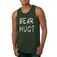 thumbnail image 1 of Bear Hug Lover | Mens Animal Lover Graphic Tank Top, Forest Green, 3XL, 1 of 3