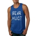 thumbnail image 1 of Bear Hug Lover | Mens Animal Lover Graphic Tank Top, Royal, X-Large, 1 of 3