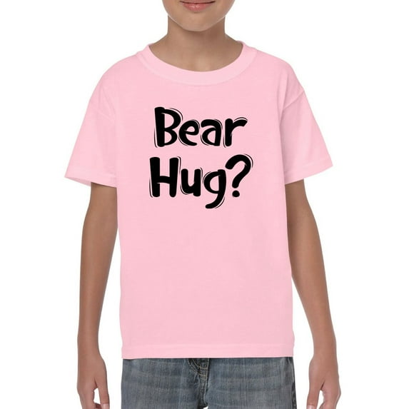 Bear Hug? T-Shirt Juniors -Smartprints Designs, Medium