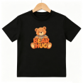 thumbnail image 1 of Bear Hug Teddy Animal Boys Graphic Tees Cute Kids T-Shirt 100% Cotton Short Sleeve Tops Ages 4-13Y, 1 of 5