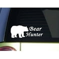 thumbnail image 1 of Bear Hunter *J107* 8 inch wide Sticker Grizzly decal, 1 of 1