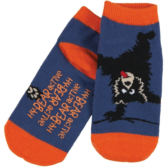 Bear HyBearactive Kid's Slipper Socks - 4-8
