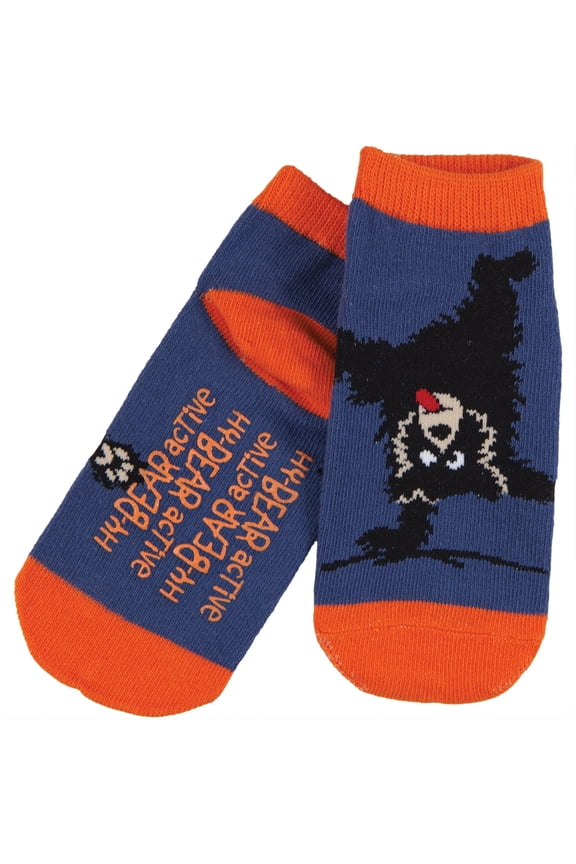 Bear HyBearactive Kid's Slipper Socks - 4-8
