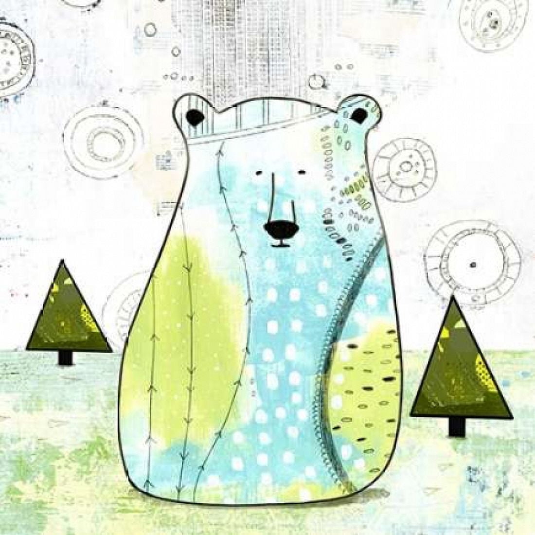 Bear II Canvas Art - Sarah Ogren (24 x 24)