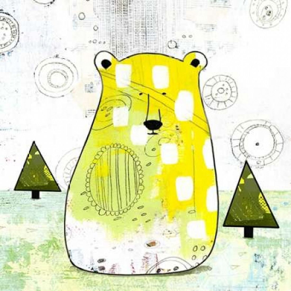 Bear III Canvas Art - Sarah Ogren (24 x 24)