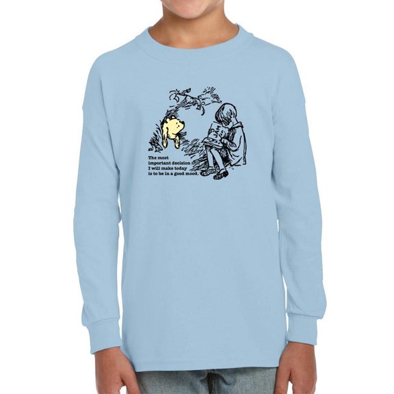 Bear In A Good Mood Long Sleeve Toddler -Smartprints Designs,  2 Toddler