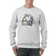 thumbnail image 1 of Bear In A Good Mood Sweatshirt Men -Smartprints Designs, Male Small, 1 of 4