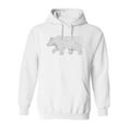 thumbnail image 1 of Bear In Dots Pattern Hoodie Men -Image by Shutterstock, Male 4X-Large, 1 of 4
