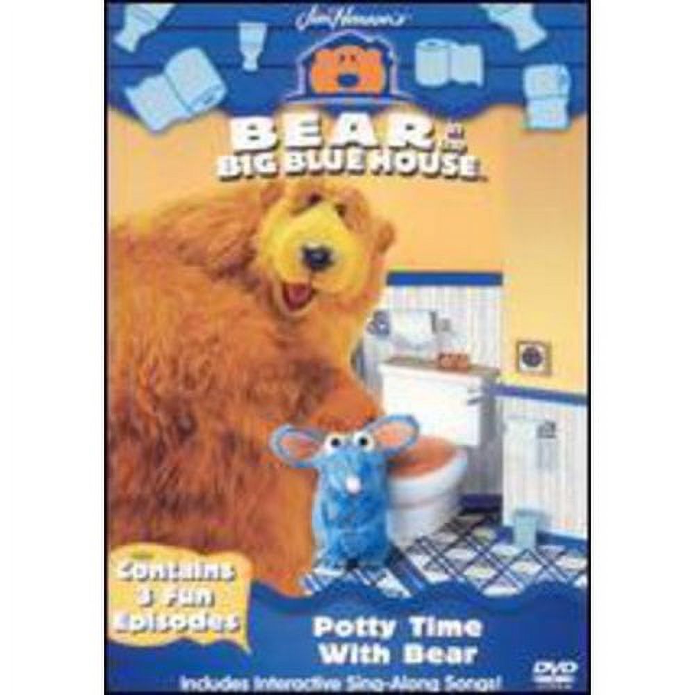 Pre-Owned Bear In The Big Blue House Potty Time With (Full Frame ...
